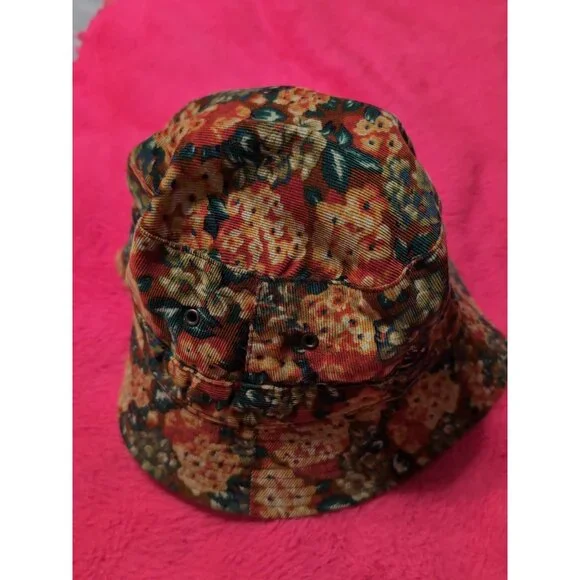 Gap Corduroy Floral Vintage Bucket Hat Women's - Picture 4 of 9